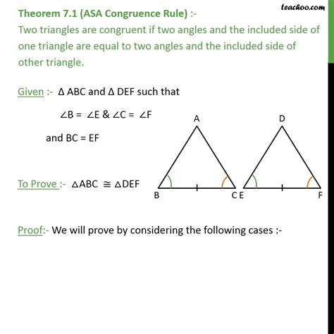 Triangle Congruence Theorems Explained