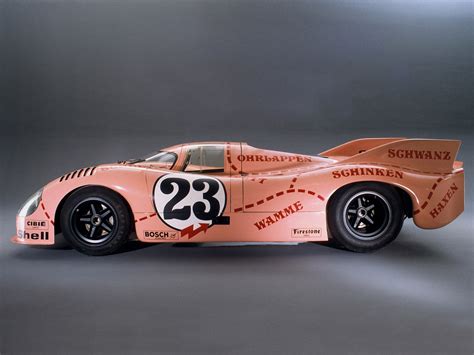 Porsche 91720 Pink Pig 1971 Old Concept Cars