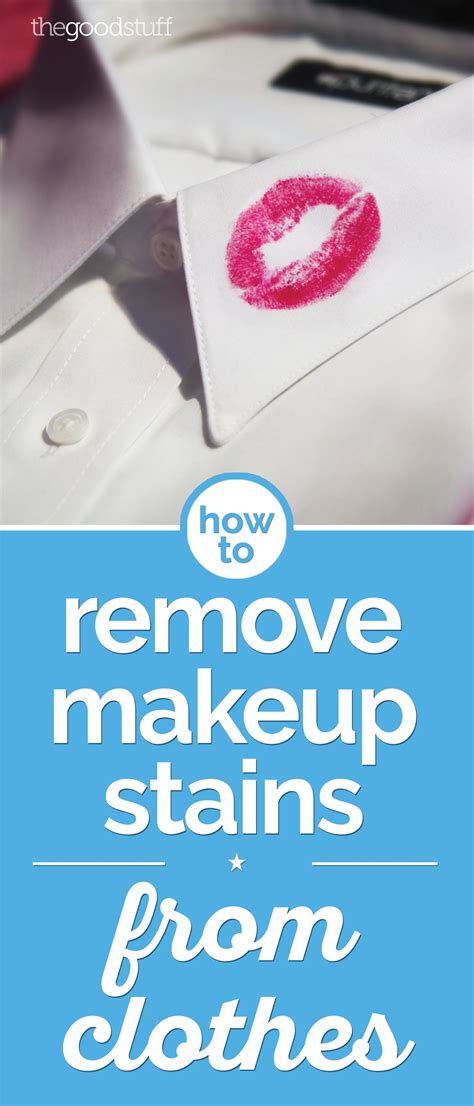 How To Remove Makeup Stains From Clothes Thegoodstuff