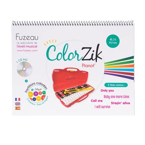 Colorzik Special Carillon Pianot Methode Pour Jouer De La Musique