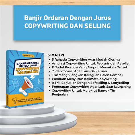 Checkout PROMO Buku CW Banjir Orderan Dengan Jurus Copywriting Dan