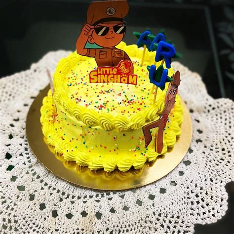 Best Little Singham Theme Cake In Indore Order Now