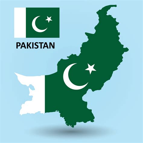 Pakistan Map and Flag Background 6059447 Vector Art at Vecteezy