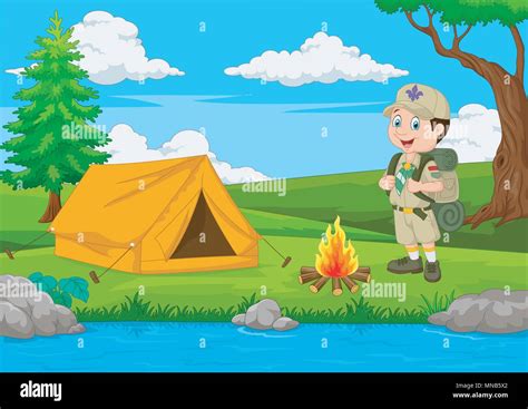 Cartoon Scout Hi Res Stock Photography And Images Alamy