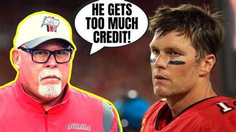 Bruce Arians THROWS SHADE At Tom Brady Says He Gets Too Much Credit