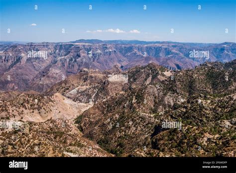 Ca N De Cobre Ca N Urique De La Barranca Del Cobre Panorama Desde