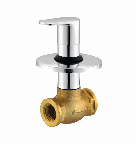 Irwa Brass Concealed Stop Cock With Wall Flange At Rs Piece In New