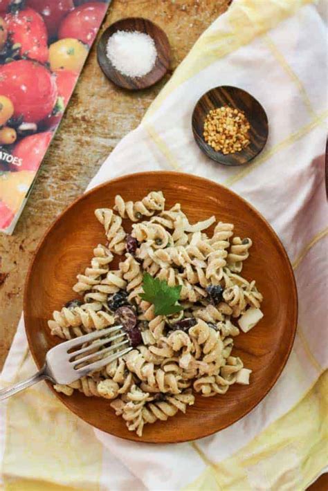 Mediterranean Tuna Pasta Salad With Capers And Olives Recipe