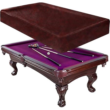 Amazon Shieldo 7 8 9FT Heavy Duty Leatherette Billiard Pool Table