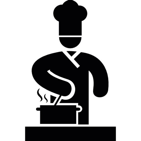 Cocina Cocinar Comida Caliente Icono Gratis