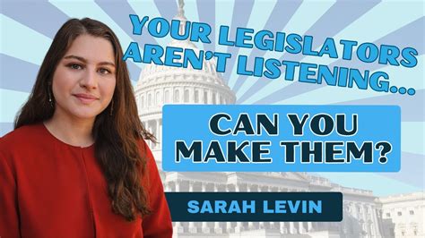 How To Speak To And Actually Be Heard By Your Legislators With