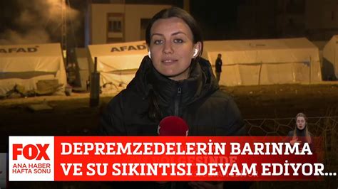 FOX Haber deprem bölgesinde 5 Mart 2023 Gülbin Tosun ile FOX Ana