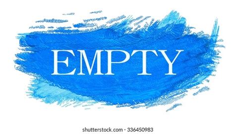 Empty Word Stock Illustration 336450983 | Shutterstock