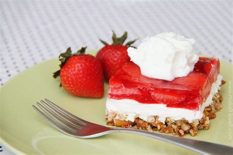 Best Strawberry Cream Cheese Pretzel Dessert How To Make Perfect