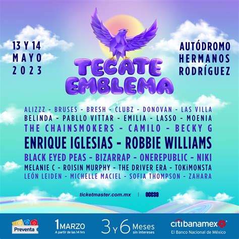 Tecate Emblema El Festival Regresa Con Cartel De Lujo No