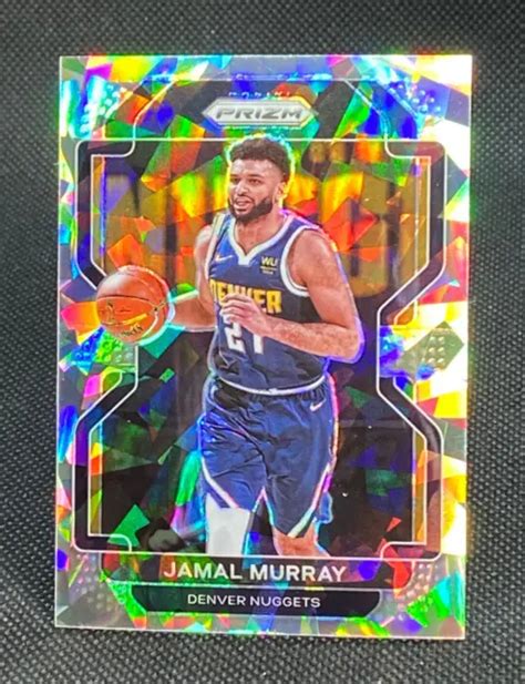 P Pites Panini Prizm Argent Glac Fissur Jamal Murray Denver