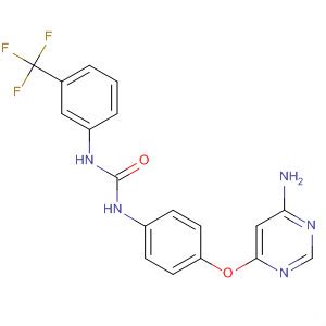 630123 11 4 Urea N 4 6 Amino 4 Pyrimidinyl Oxy Phenyl N 3