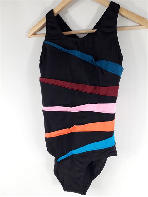 Bpc Bonprix Minimizer Badeanzug Schwarz Gr 38 Damen Sport