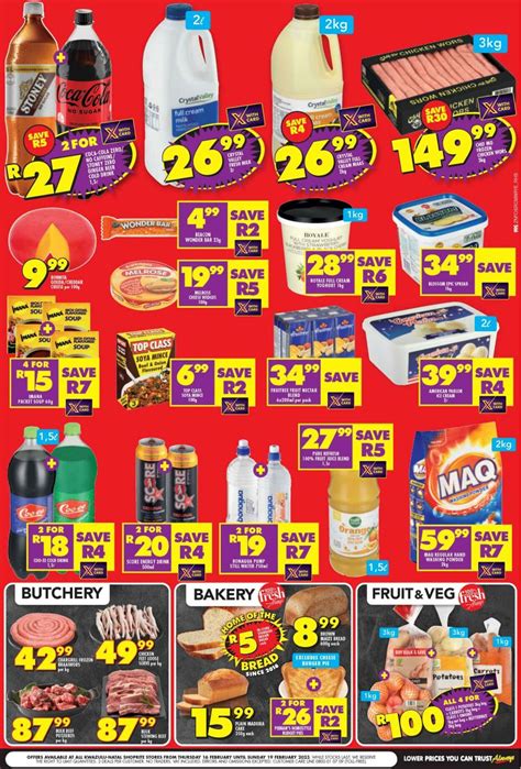 Shoprite Promotional Leaflet Valid From 16 02 To 19 02 Page Nb 2