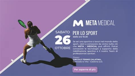 Meta Medical Per Lo Sport Un Evento Dedicato Alla Salute E Al