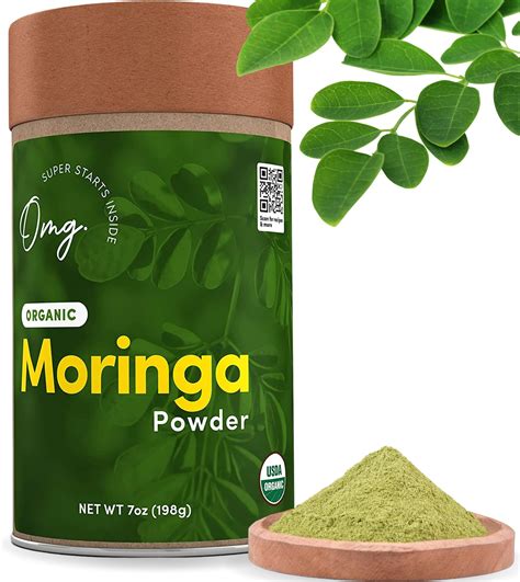 Amazon Omg Superfoods Pure And Organic Moringa Powder Usda