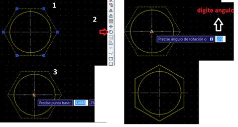 Manual De Usuario De Autocad Comando Girar