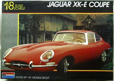 Coupe 1 8 Scale Model Kit FACTORY SEALED XKE Monogram 2612 Jaguar XK E