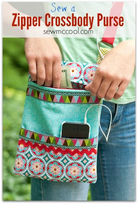 Crossbody Zipper Bag Tutorial Nar Media Kit