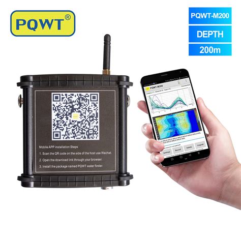 PQWT M200 Detector De Gua Subterr Nea Detectar Guas Subterr Neas Furo