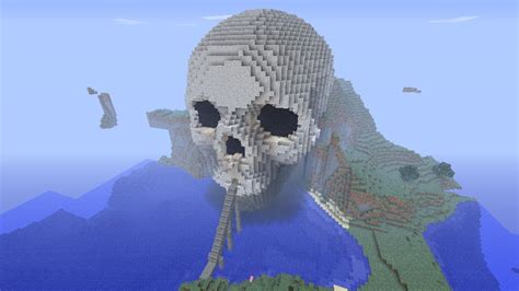 Skull cave Minecraft Map