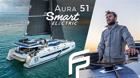 Aura 51 Smart Electric The New Eco Friendly Catamaran By Fountaine