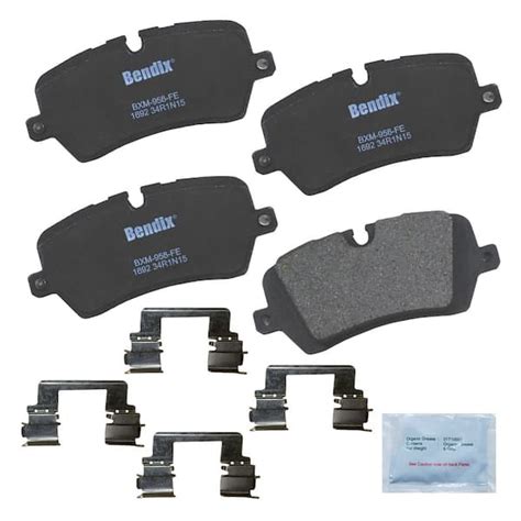 Bendix Premium Copper Free Disc Brake Pad Set CFM1692 The Home Depot