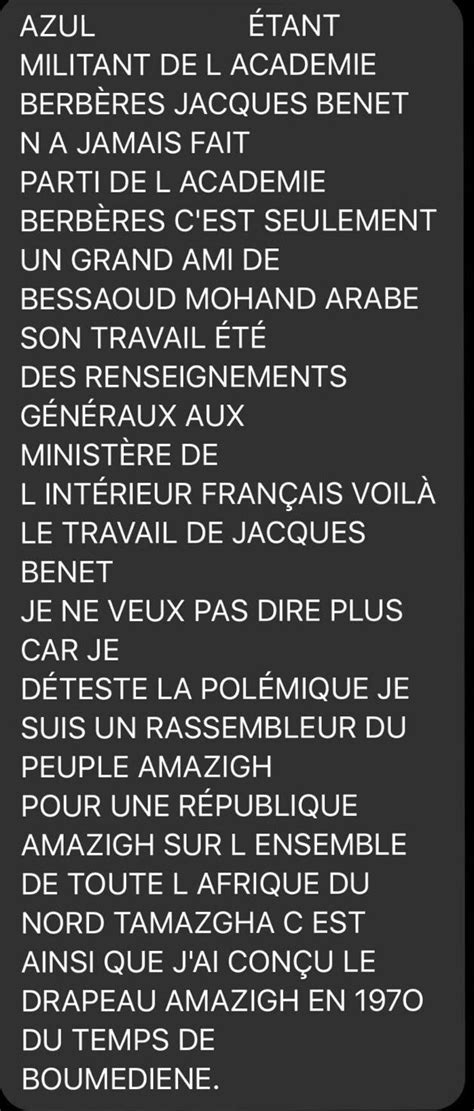 On Twitter Il Ma Alors Repondu Que Jacques Benet