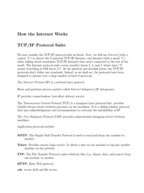 How The Internet Works Pdf