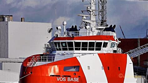 Windpark Versorgerschiff Vos Base Offshore Supply Tug Pbnj Imo