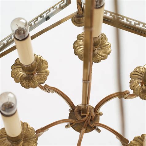 LYKTA för sex ljus tal Gustaviansk stil Bukowskis