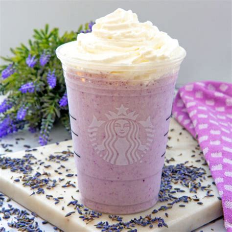 Lavender Crème Frappuccino Starbucks Copycat Recipe