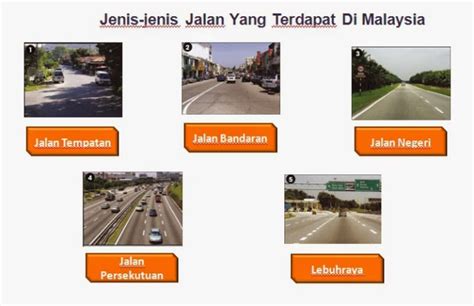 Kepentingan Mematuhi Papan Tanda Jalan Raya Jenis Jenis Jalan Di Malaysia