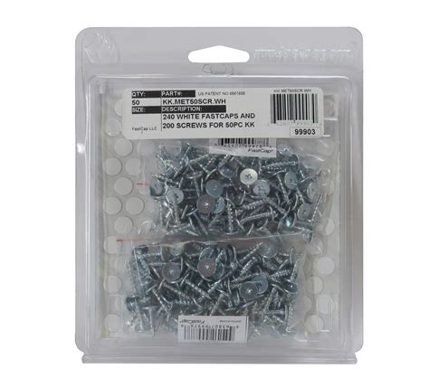 Screws Caps For Metal Kolbe Korners FastCap