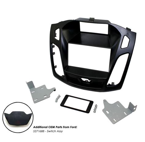 Ct Fd Ford Focus Double Din Fascia Adaptor