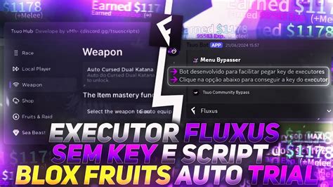 Link Direto Executor Fluxus Sem Key Atualizado E Script Blox Fruits