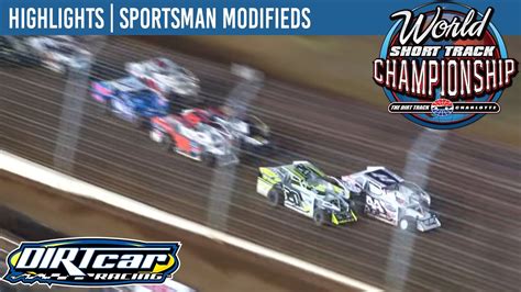 World Short Track Championship Sportsman Mods Dirt Track At Charlotte