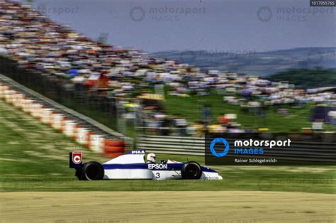 Satoru Nakajima Tyrrell Ford San Marino Gp Motorsport Images