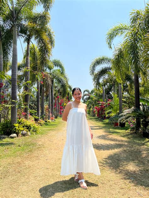 Joy Dress In White With Lining Wanhiyan Clothing