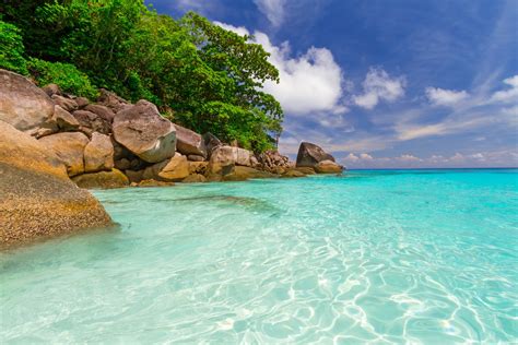 Paradise Lagoon Similan Islands Thailand Reisen Reber