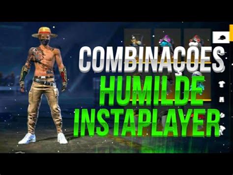 Melhores Combina Es De Humilde Instaplayer No Free Fire S