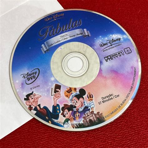 Dvd Disney F Bulas Volume Filme E S Rie Dvd Usado Enjoei