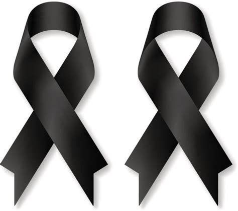 Mourning Ribbon Illustrations, Royalty-Free Vector Graphics & Clip Art ...