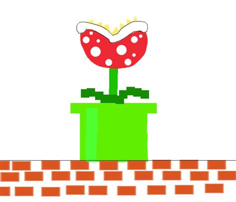 Piranha Plant Mario Fanart