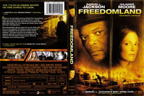 Freedomland (2006) WS R1 - Movie DVD - CD Label, DVD Cover, Front Cover